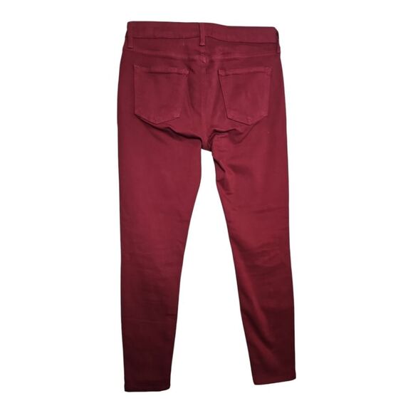 JustUSA Maroon Red Skinny Stretch JeansSize 29 - Picture 6 of 9